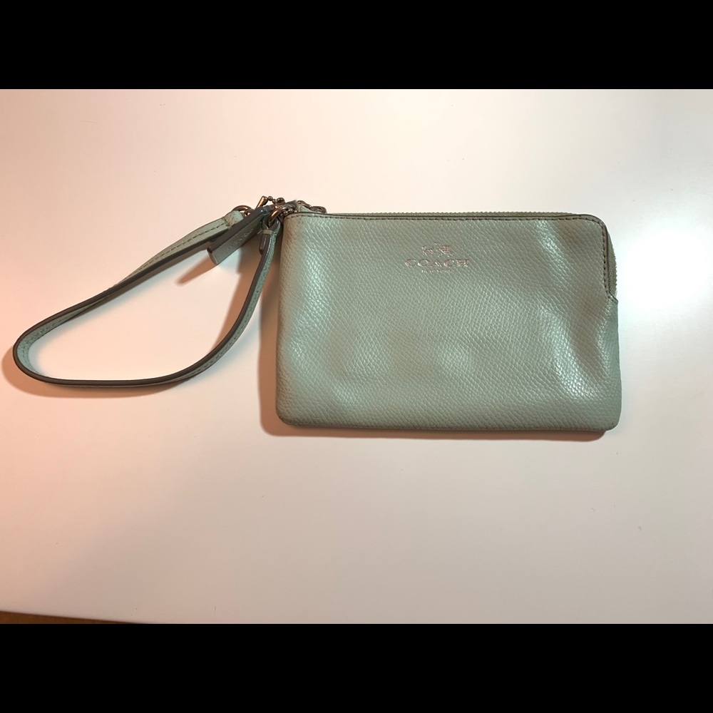 Coach small wristlet